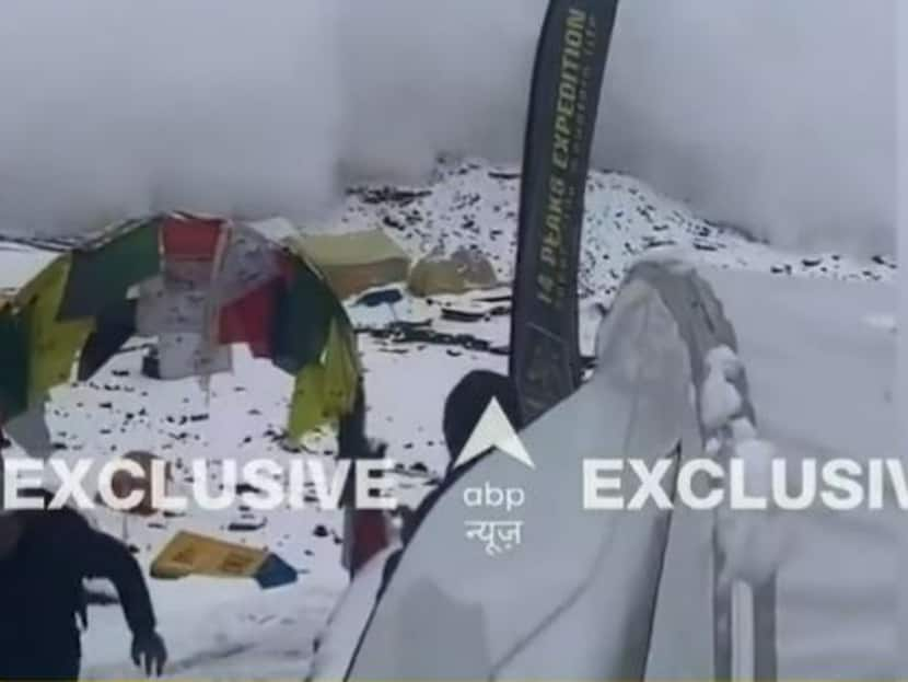 Another Massive Avalanche Hits Mount Manasalu, Base Camp — Watch Exclusive Visuals