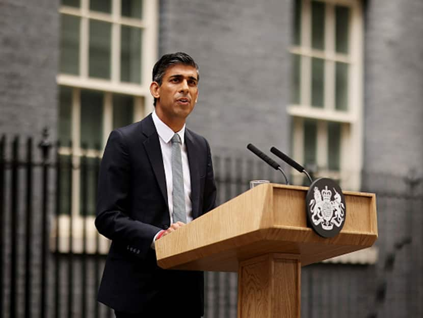 Rishi Sunak In First Address As UK PM