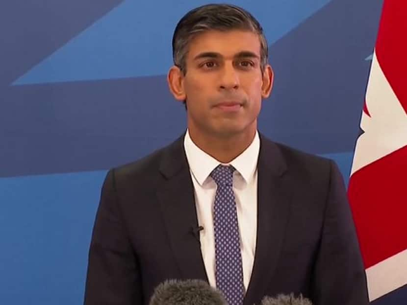 Rishi Sunak UK PM First Prime Minister Of Indian Descent Addresses Nation MP Penny Mordaunt Liz Truss