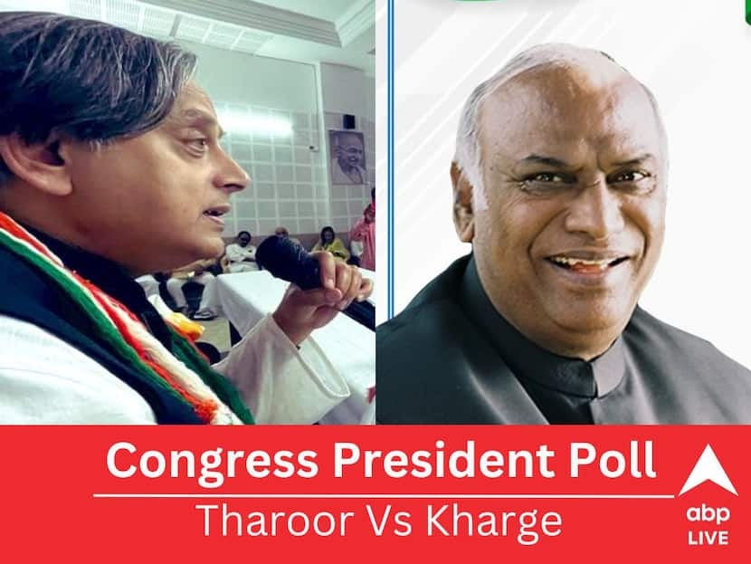 Tharoor Vs Kharge Today. Congress Set To Elect First Non-Gandhi President Since 1998