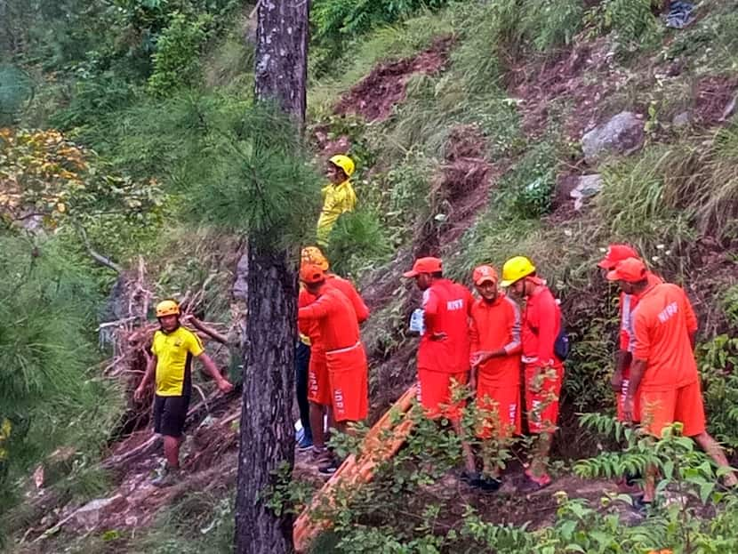 12 Killed After Vehicle Falls Into 300 Metre-Deep Gorge In Chamoli