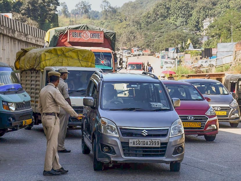 Assam Meghalaya Border Violence Forest Office Vandalised Vehicles In Set On Fire