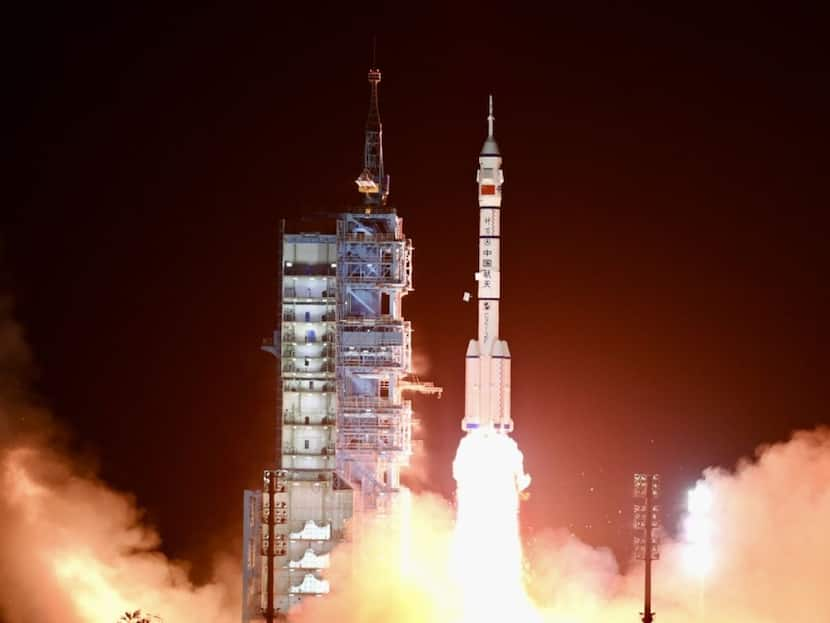 China Successfully Launches Three Astronauts To Tiangong Space Station Shenzhou 15