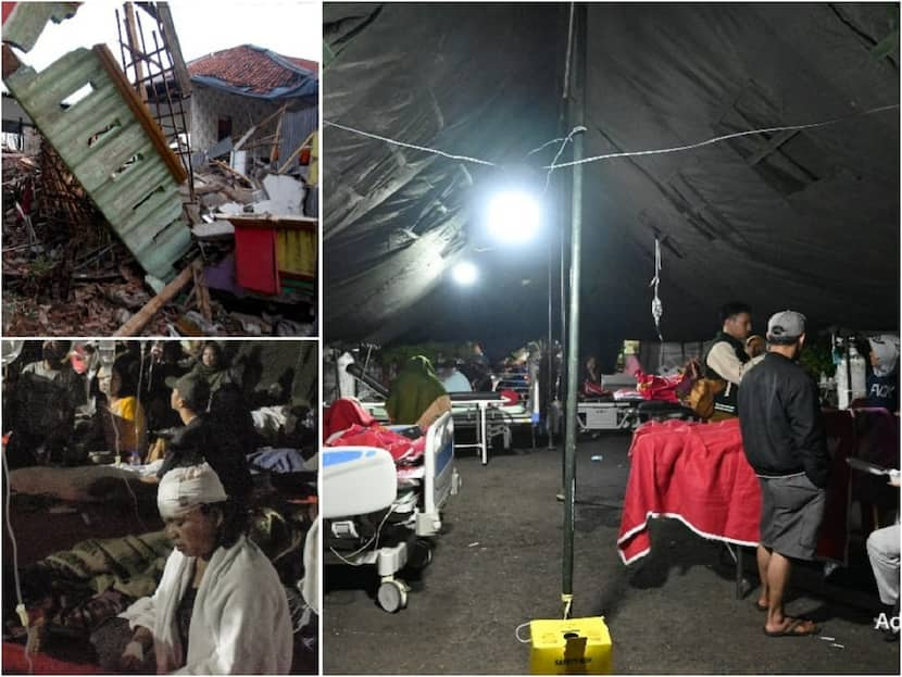 Devastation Across Indonesia As Earthquake Causes Buildings To Collapse In Java