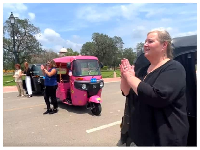 Four US Women Diplomats Ditch Bulletproof Cars, Choose Customised Autos For Travel In Delhi