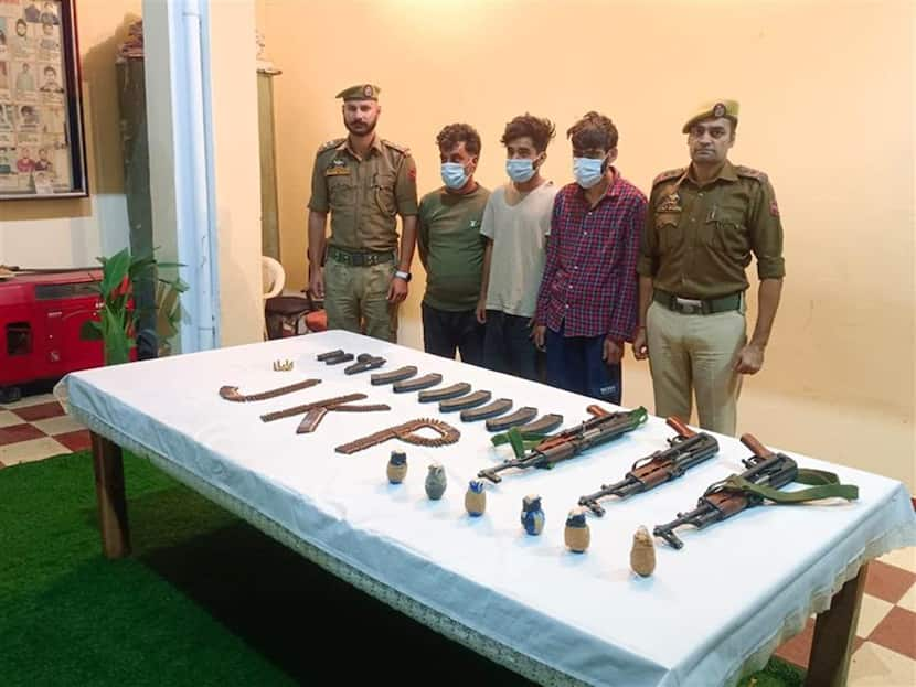 Jaish Terror Module Busted In Jammu, Three Militants Arrested With Cache Of Arms