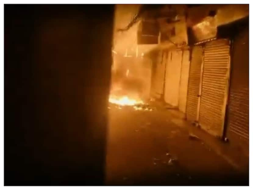 Massive Fire At Chandni Chowk Market, 20 Fire Tenders Rushed To Spot