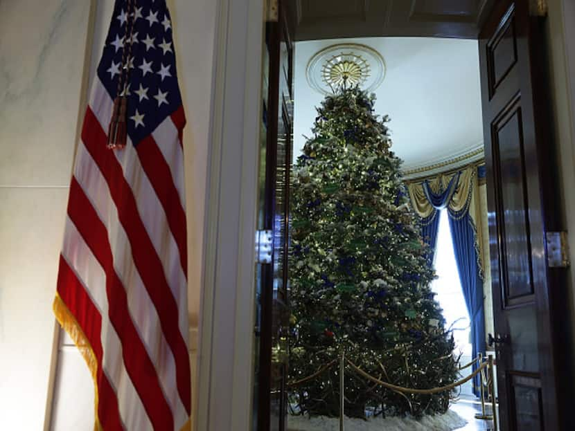 White House Decked Up With Christmas Decorations. Check Out Photos