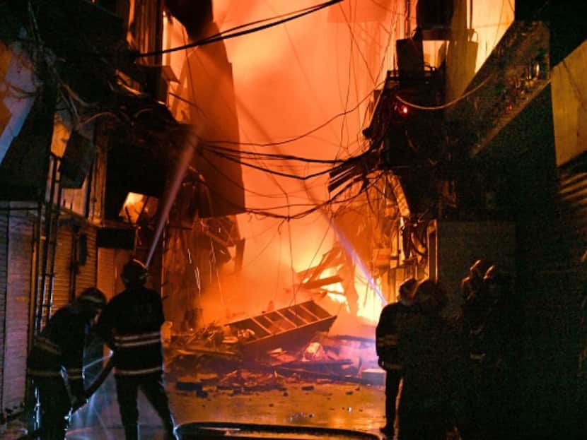 Nearly 300 Shops Gutted After Massive Fire In Pakistan Islamabad Fire Incident Sunday Bazaar