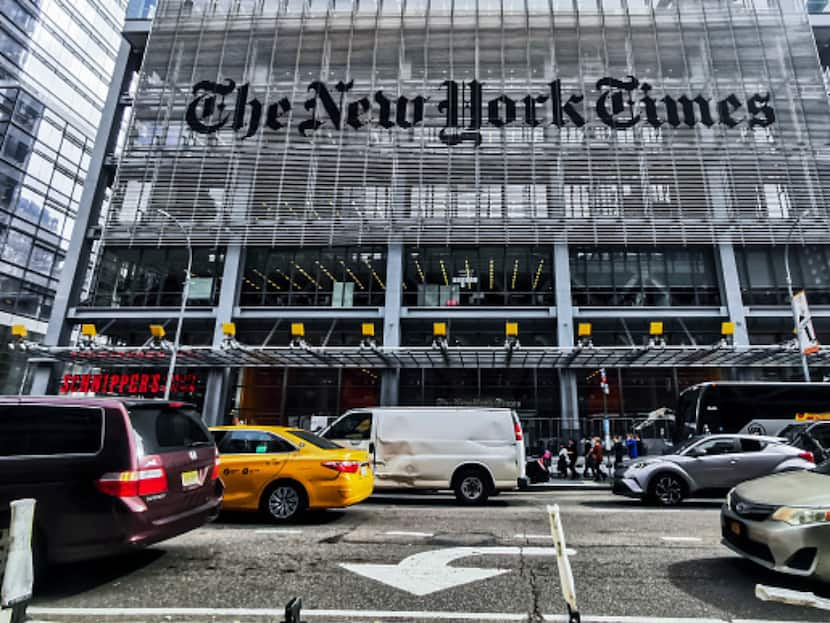 New York Times Journalists, Other Workers On 24-hour Strike