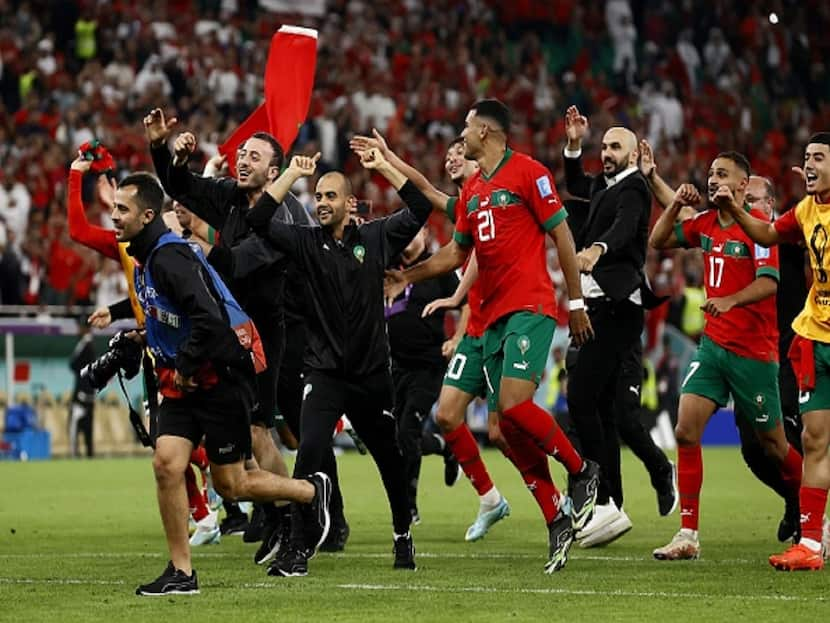 'This Time For Africa' As Morocco Stuns Portugal, First-Ever African Country In Semifinals