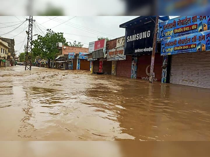 రాజస్థాన్‌లో భారీ వర్షపాతం భారీ వరదలు, 7 మంది ప్రాణాలు కోల్పోయింది